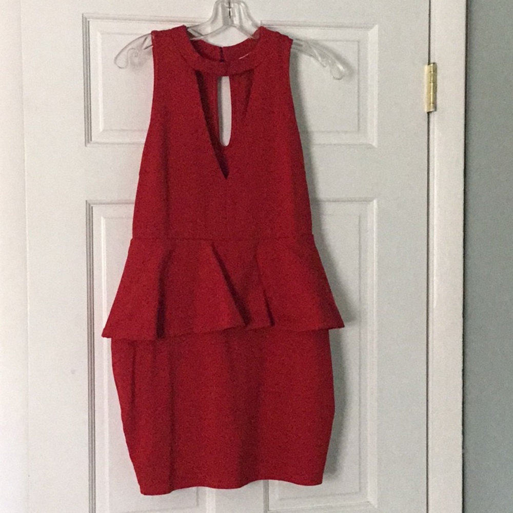 Charlotte Russe Red Dress
